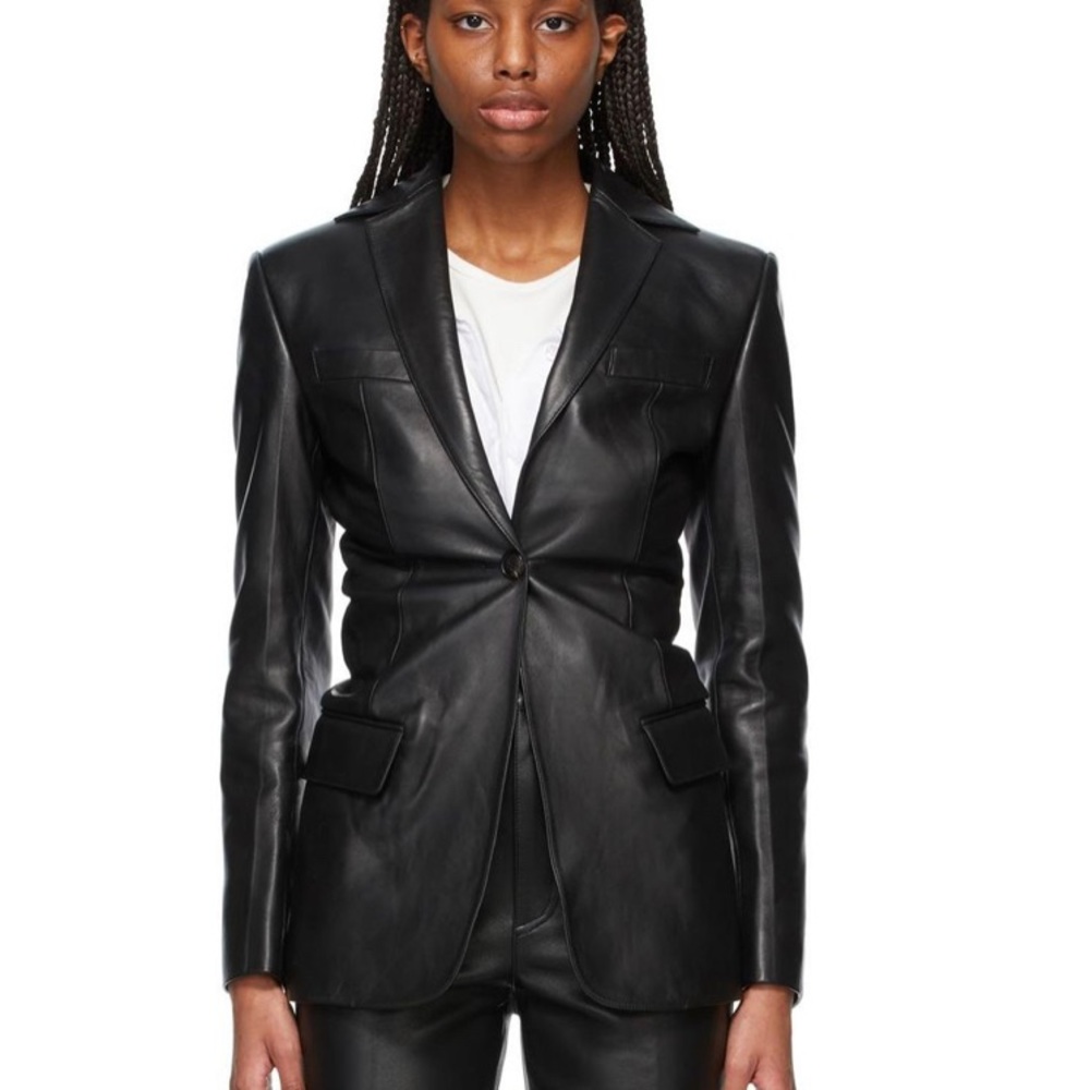 Alexander Wang Leather blazer
